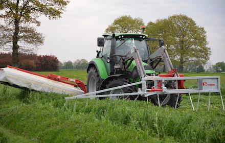 Barre d’effarouchement : comment préserver la faune sauvage des prairies lors de la fauche ?